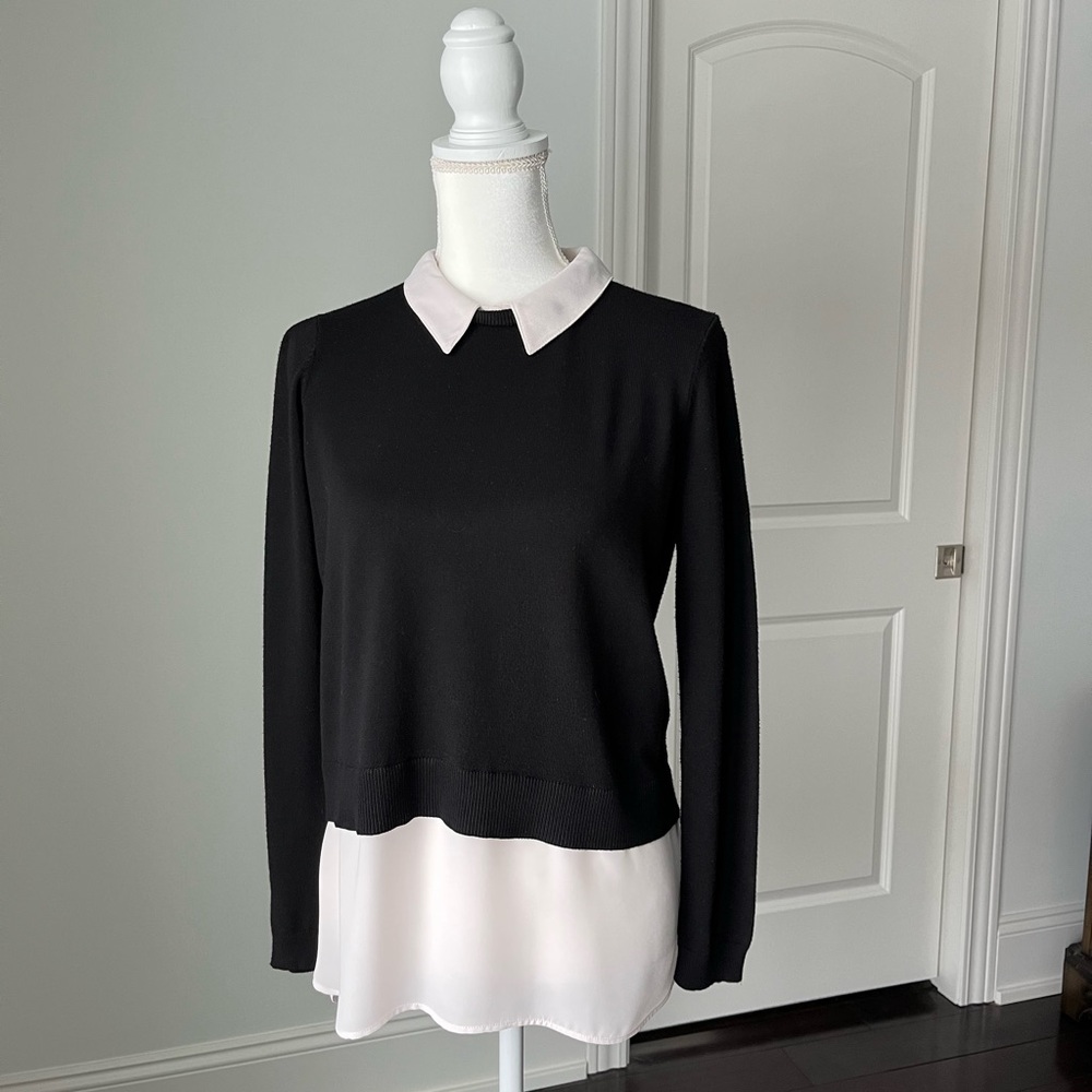 Sweater blouse by Marled Reunited Clothing.
